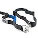 Tuff Mutt Hands-Free Waist Leash for Dog Walking, Running and Hiking, Adjustable Belt with Double Handle, Reflective Bungee Design for Large & Medium Dogs
