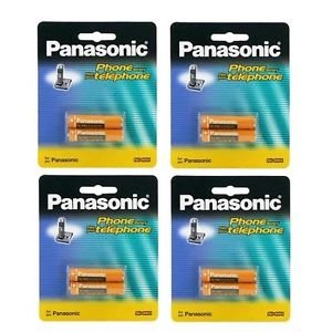 4 Packs of OEM Panasonic Hhr-4dpa/2b Ni-mh Rechargeable Cordless Phone Battery Fast Shipping Ship Worldwide