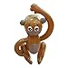 Inflatable Zoo Animals, Party Guests Jungle Safari,Party Decorations,Tiger/Lion/Elephant/Monkey/Zebra/giraffe(6 PACK)