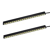 XCSOURCE 2Pcs 21LED 9W 5050 Super Bright White DRL