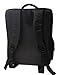 UPair One Travel Quadcopter Backpack, 18 Inch Durable Carrying Cases with Detachable PU Panel, Water Resistant Drone Bag, Black
