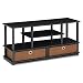FURINNO JAYA Large Stand for up to 50-Inch TV, Black primary