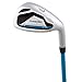 Powerbilt Boy's Ages 5-8 7-Iron Golf Stick, Right Hand, Blue