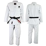 Verus Ultra Light Version with Preshrunk Fabric Spartacus BJJ JIU Jitsu GI (White, A2.5)