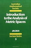 Introduction to the Analysis of Metric Spaces