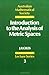 Introduction to the Analysis of Metric Spaces (Australian Mathematical Society Lecture Series, Series Number 3)