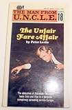 Front cover for the book The Man from U.N.C.L.E. - The Unfair Fare Affair by Peter Leslie