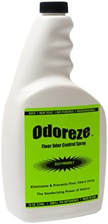 ODOREZENatural Probiotic Floor Deodorizer & Cleaner: 32 oz. Concentrate Makes 128 Gallons to Clean Urine & Other Stench[Amazon-developed Certification] Compact by Design