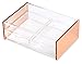 Organizer for Cosmetics Makeup Jewelry Stationery Hobby Art Craft Supplies (Rose Gold)