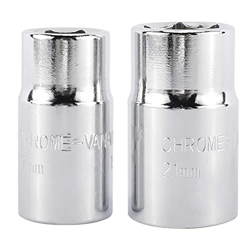 Toolly 23" Universal Extended Lug Wrench, 4 Way Tire Iron Nut Wrench