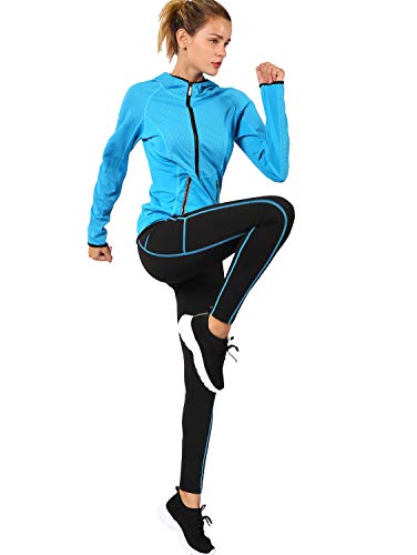 Activewear Sets for Women-Track Leggings Pants Hoodie Jackets 2 Piece Set Tracksuits Yoga Outfit Jogging Workout Set Gymwear