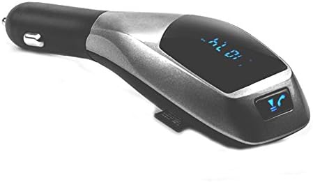 YASOKO Wireless FM Transmitter Handsfree Bluetooth Car Kit LCD Display MP3 Player Support USB TF Card U Disk