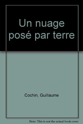 Un  nuage posé par terre
