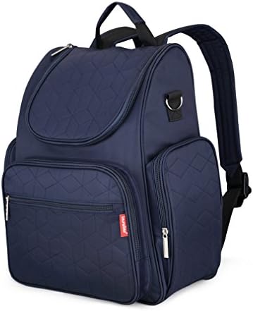 Linerail Nappy Stroller Bags Multifunctional Maternity Changing Bags For Mommy Backpacks Navy Blue