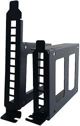 JMT Black 2.5inch IDE SATA SSD HDD PCI Slot Mounting Bracket Adapter Tray Full view 6