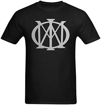 NeloimageMen Grey Dream Theater Logo Design Size XL T-Shirt