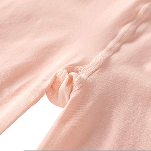 WEWINK PLUS Girls Ballet Tights 3 Pairs Dance Ballet Ultra Soft Pro Ballet Footed Tights with Holes (4 Pack Pink, Child L Age 8-12 (125-140cm))