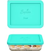 Sophico 6 Cup Rectangle Silicone Airtight Replacement Lid for Pyrex 7211-PC | Food Grade Silicone, Leakproof、Airtight Lids, Dishwasher Microwave Safe(1 pack)