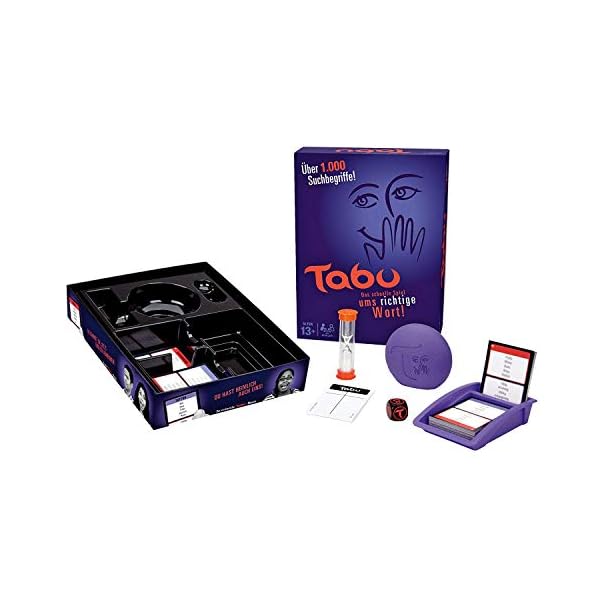 Hasbro A4626100 Tabu, klassisches Partyspiel, ab 13 Jahren