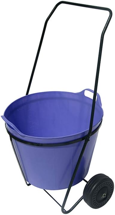 Garden Pride Trug Trolley - Lightweight Garden Cart with Chunky Wheels