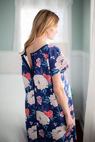 Baby Be Mine Gownies - Labor & Delivery Maternity Hospital Gown Maternity, Hospital Bag Must Have, Best (S/M pre Pregnancy 0-10, Annabelle)