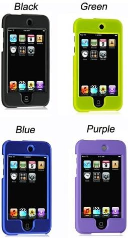 iPod Touch 2nd / 3rd Gen Rubberized Hard Case - Green