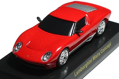Amazon 京商 1 64 ランボルギーニ ミニカーコレクション３ ミウラ コンセプト 赤 ミニカー ダイキャストカー ホビー