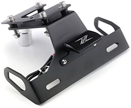 Motorcycle accessories Registration License Plate Holder LED Frame Tail Light Bracket Mount for KAWASAKI Z900 2017-2018
