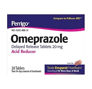 Image of Omeprazole 20MG 28 Tablets