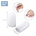 24 Pieces Toe Cushion Tube Multi Size Toe Cushion Tube Soft Gel Corn Pad Protectors for Cushions Corns, Blisters, Calluses, Toes and Fingers (S)