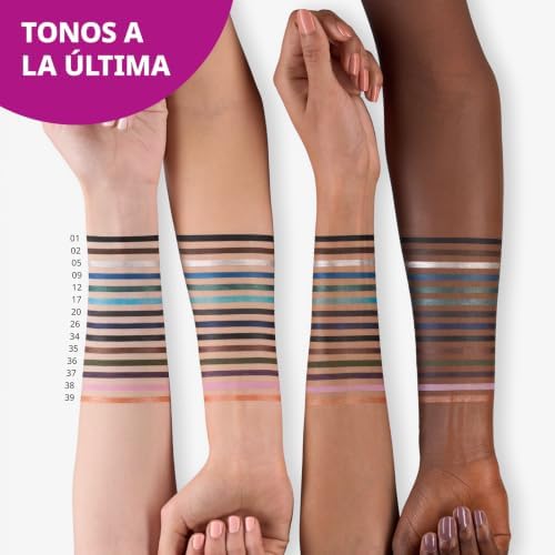 essence LONG-LASTING eye pencil black fever Lápiz ojos 01 resistente agua