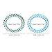 18 Pcs Spiral Hair Ties, Plastic Hair Ties Spiral No Crease and Colorful Phone Cord Hair Tie, Traceless Spiral Hair Ties for Women and Girls