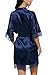 Avidlove Women's Pure Color Kimono Robes Satin Nightwear Bridesmaids Short Style