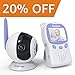 Adjustable Optical Lens Baby Monitor, Long Range, 1800mAh Rechargeable Batteries, Infrared Night Vision, Two Way Radio, Pan-Tilt-Zoom, Smart Alert by Coobar