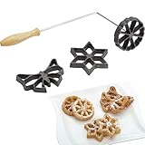 Cast Iron Rosette Iron Set by SCI Scandicrafts