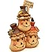 Gift Boutique Thanksgiving Decorations Give Thanks Scarecrow Sack Figurine Table Topper Harvest Autumn Resin Centerpiece Fall Figure for Fireplace Mantle Porch Garden Yard Home Party Decor Accessories
