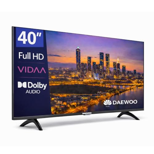 40VB56FV Smart TV 40 Pulgadas Full HD, HDR10, Dolby Audio, WiFi, HDMI, Diseño Sin Marcos (Frameless), Funciones de accesibilidad, Gama 2026