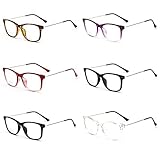 Flowertree Unisex S9352 Lightweight Super Thin Arm Wayfarer 52mm Glasses