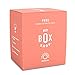MYBOXSHOP Day Pads for Women - 100% Organic Cotton Top Sheet. No Toxins, Period. Hypoallergenic, Chlorine & Fragrance Free Feminine Pads with Wings - 60mL Absorbency & 9.5