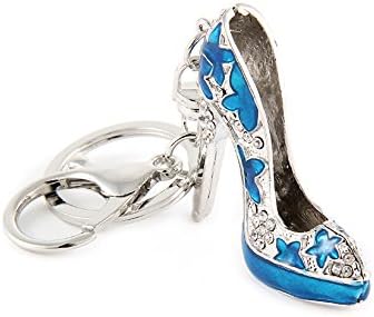 Bejeweled High-heeled Shoe Key Chain