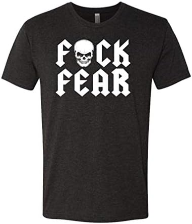 Mean Gear Fuck Fear Drink Beer Austin Wrestling Funny - Mens Cotton T-Shirt