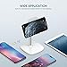 UGREEN Cell Phone Stand for Desk Adjustable Phone Holder Cradle Office Desk Accessories Weighted Base Compatible with iPhone 15 Pro/14 Plus/13/12 Pro Max/11/SE/XS/XR/Samsung Galaxy S23 White