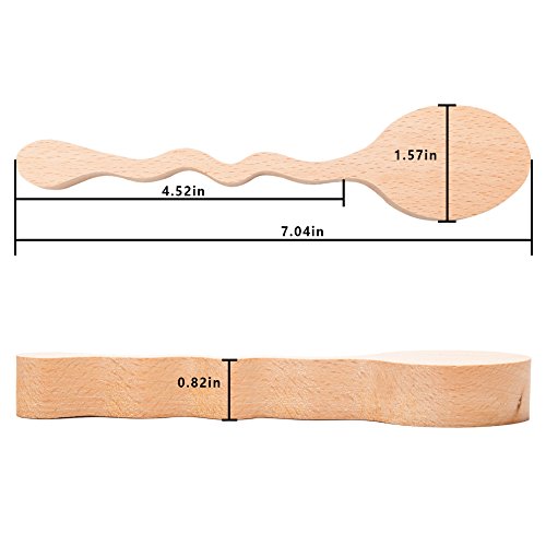 Cowryman Beech Spoon Blank for Beginner Whittling Craft Spoon Carving (04) - Thumbnail 2