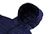 Wantdo Women's Hooded Packable Ultra Light Weight Down Coat, Navy, XL