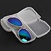 Eye Glasses Case,NNDA CO Portable Transparent Shell Case Protector Box For Clip-on Flip-up Len Glasses,Plastic