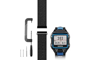 C2D JOY Sport Mesh Strap Compatible with Garmin forerunner 920XT Multisport GPS Watch Band Nylon Replacement Bands Accessory - 10#, Medium
