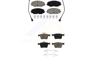 CMX Front Rear Ceramic Brake Pads Kit For Volkswagen Atlas Cross Sport KCX-100014