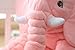 TT Marketing Baby Children's Long Nose Elephant Pillows Soft Plush Stuff Dolls Lumbar Pillow