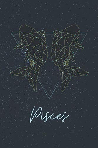 Pisces Diary: Lined Journal Notebook, 120 Pages, 6"x9", Zodiac Journal Notebook, Lined Journal Zodiac, Pisces Journal, Notebook for girls