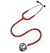 3M Littmann Classic III Stethoscope, Machined Stainless Steel Chestpiece, Orange Tube, 27 inch, 5629